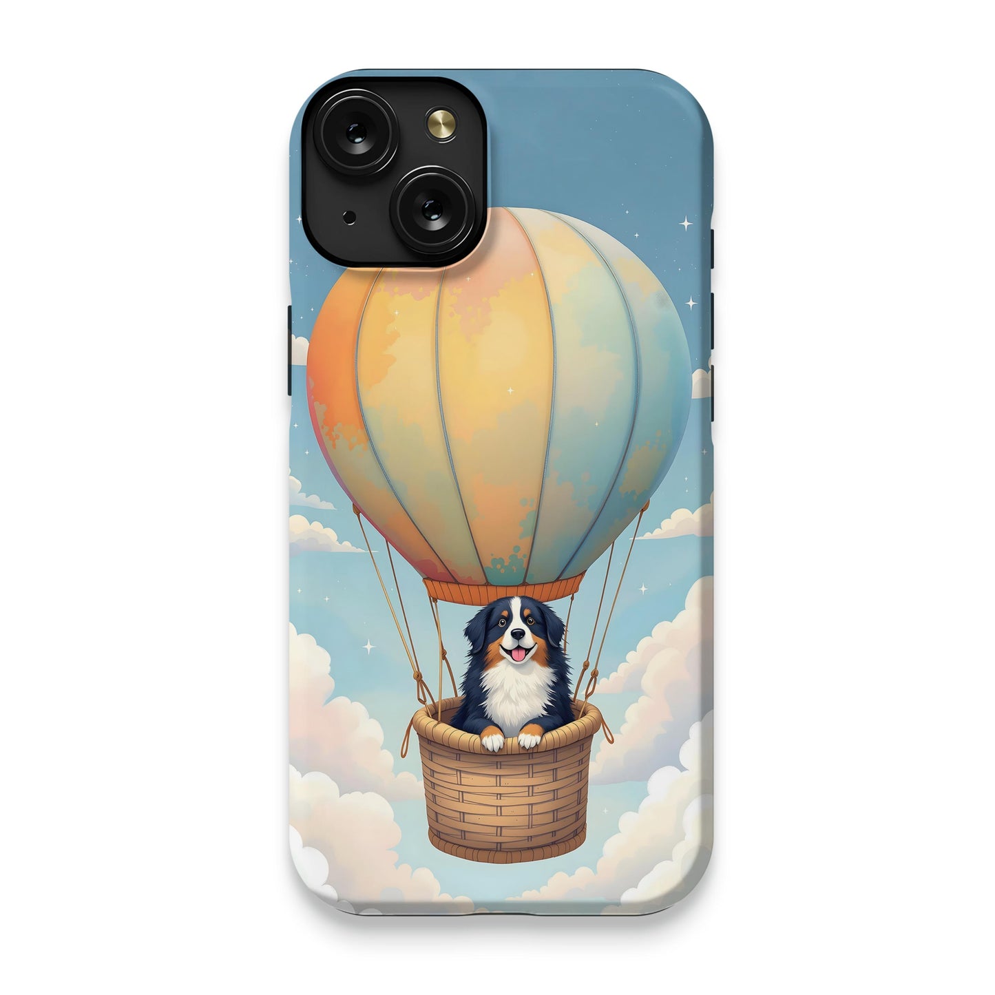 Cute Dog in Hot Air Balloon Design Phone Case product type