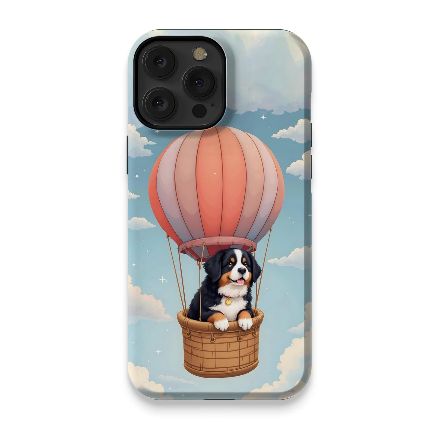 Hot Air Balloon Dog iPhone Case unique phone case product