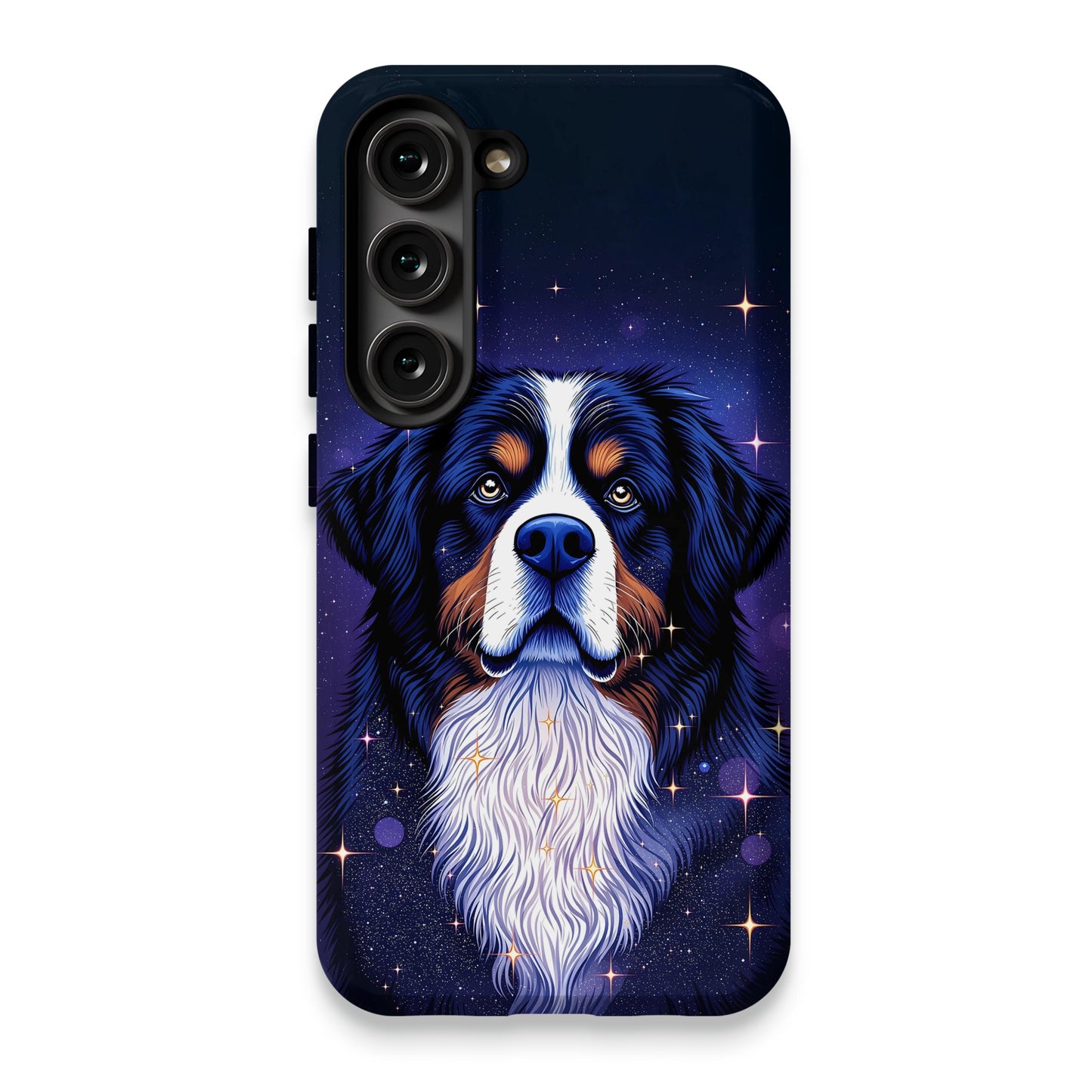 Stunning Galaxy Dog Design Phone Case product