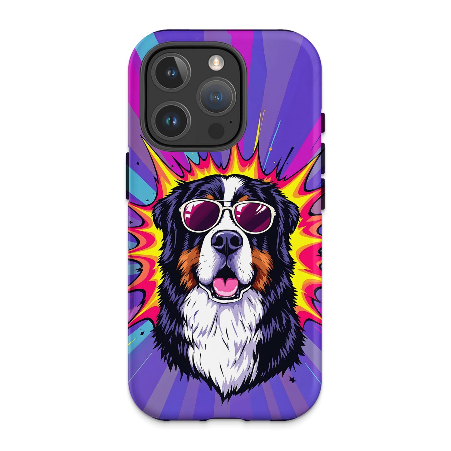 Cool Dog With Sunglasses Phone Case product