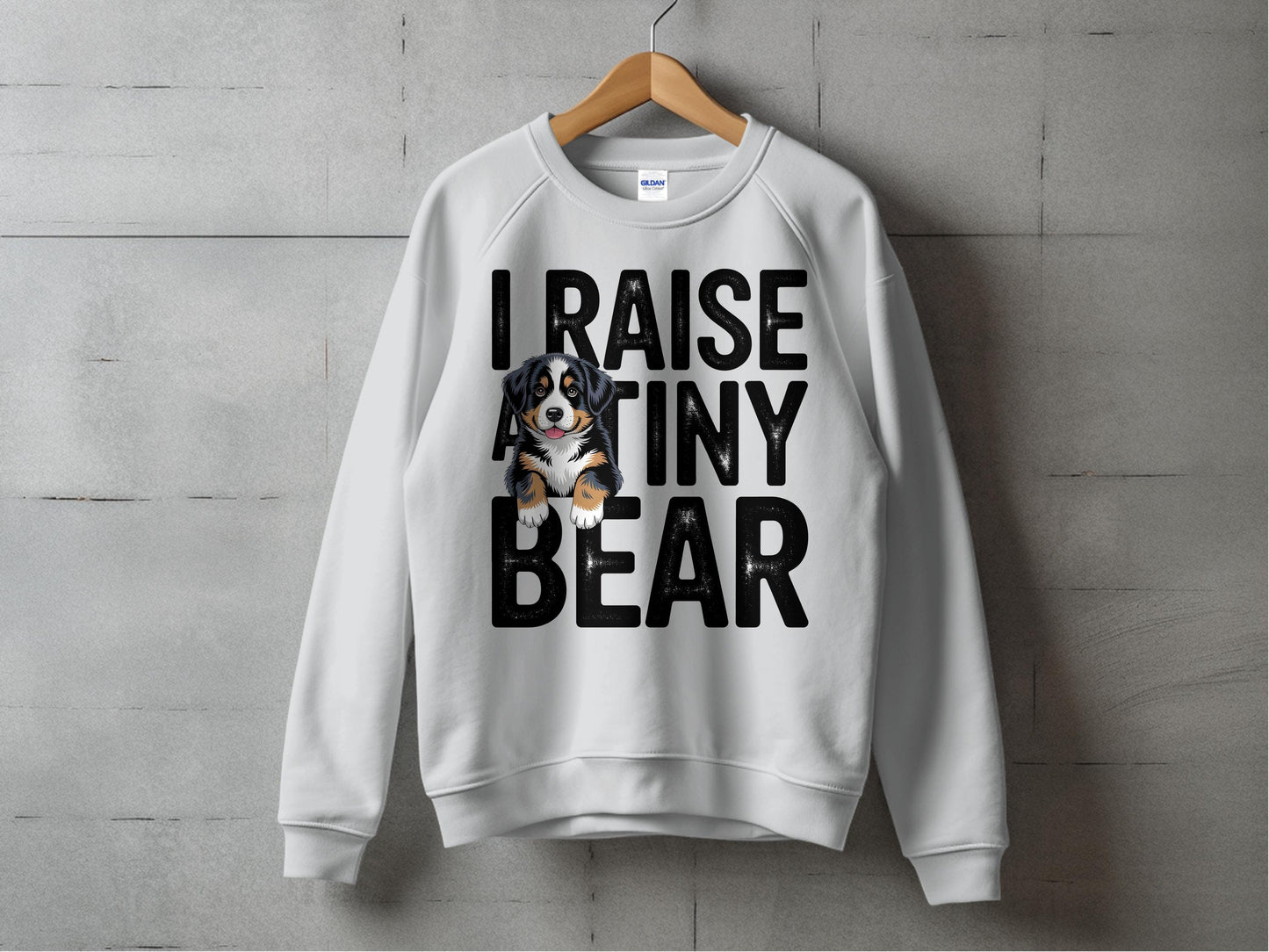 I Raise a Tiny Bear Sweatshirt Stylish Top Comfortable product type