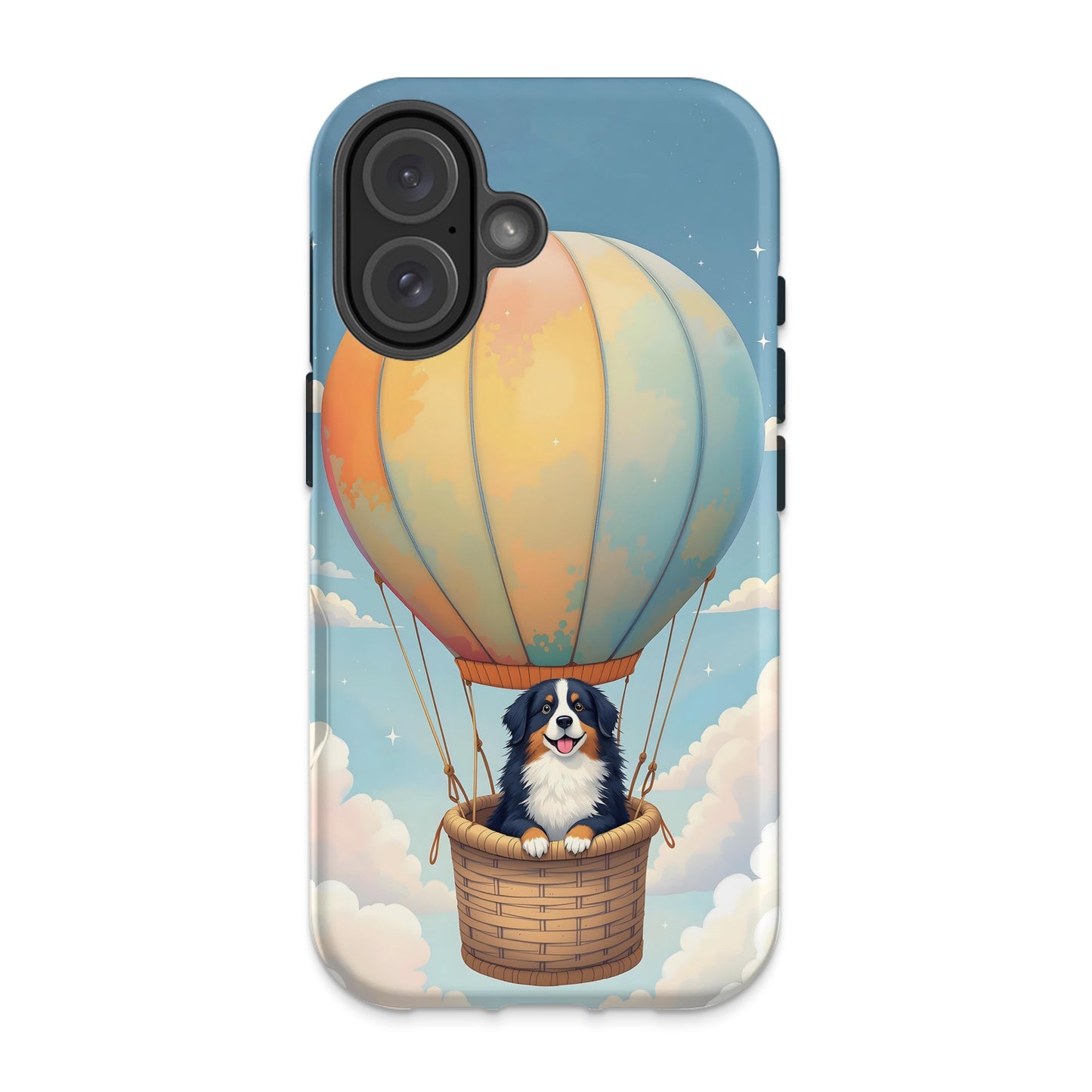 Hot Air Balloon Journey Dog Themed Phone Case product type