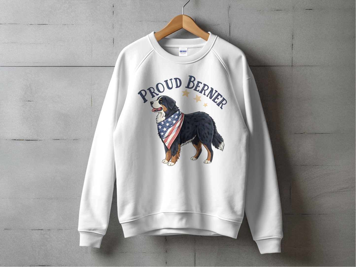 Proud Berner Dog Graphic Sweatshirt casual product