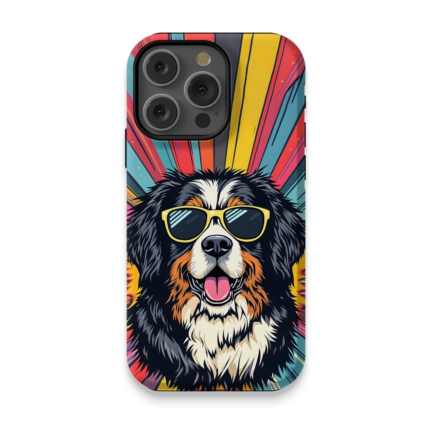 Cool Dog with Sunglasses Phone Case product