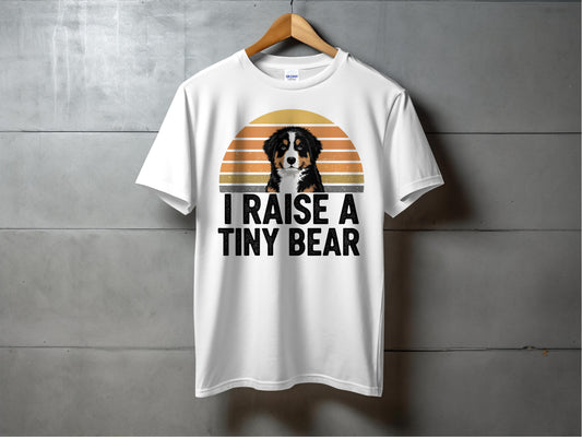 I Raise A Tiny Bear Graphic T-shirt product type
