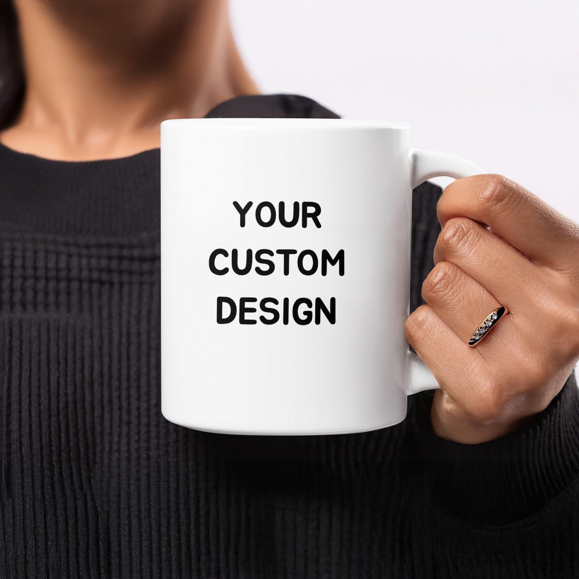 Personalized Mug with Custom Text Design product type