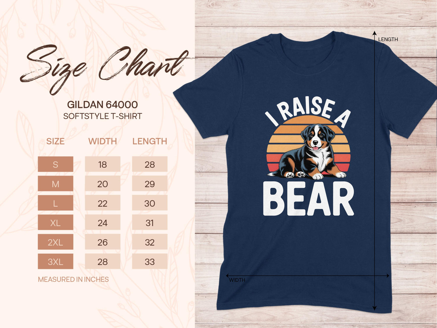 I Raise A Bear Softstyle T-Shirt Shirt product