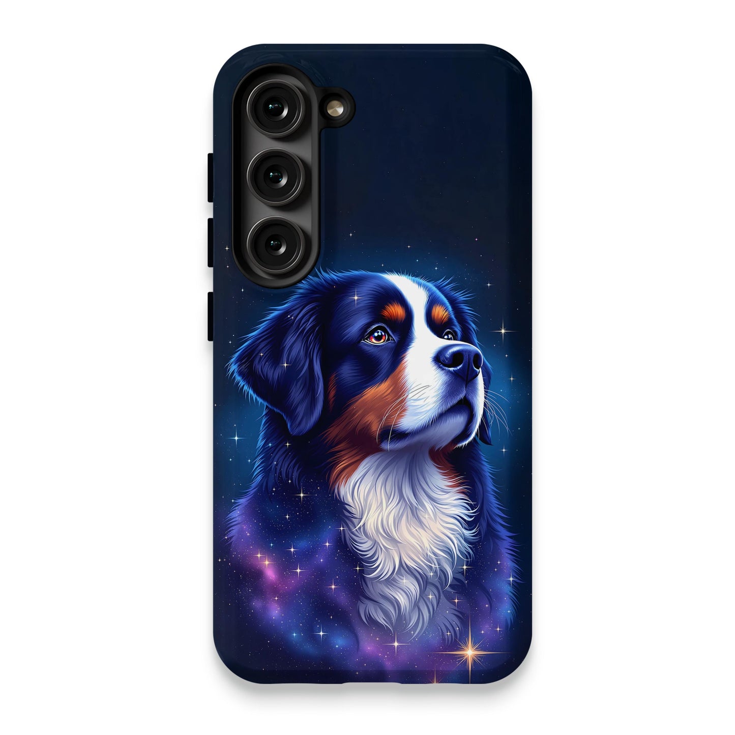Glowing Starry Night Dog Design Phone Case product