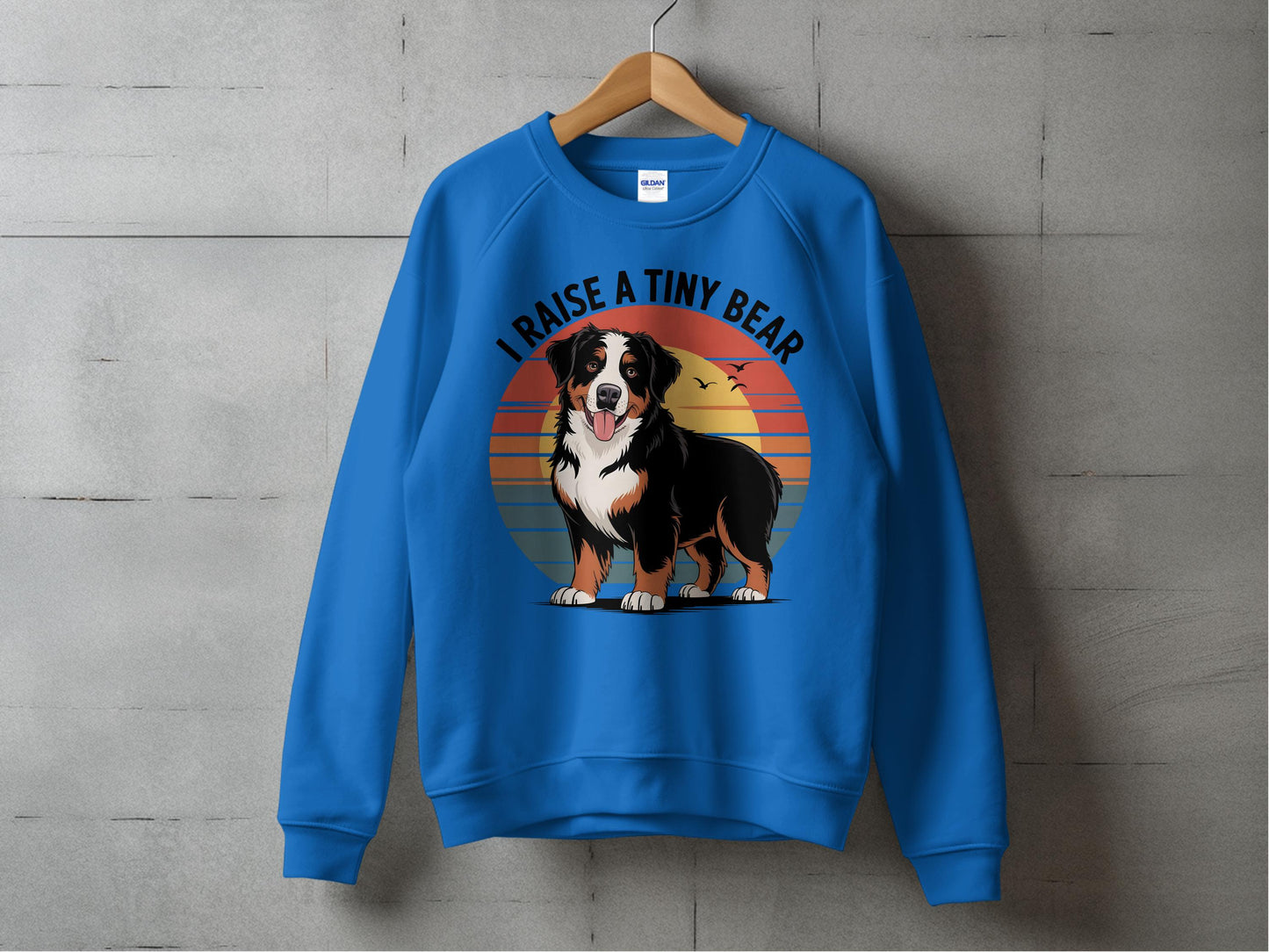 I Raise a Tiny Bear Cute Dog Lover Sweatshirt product
