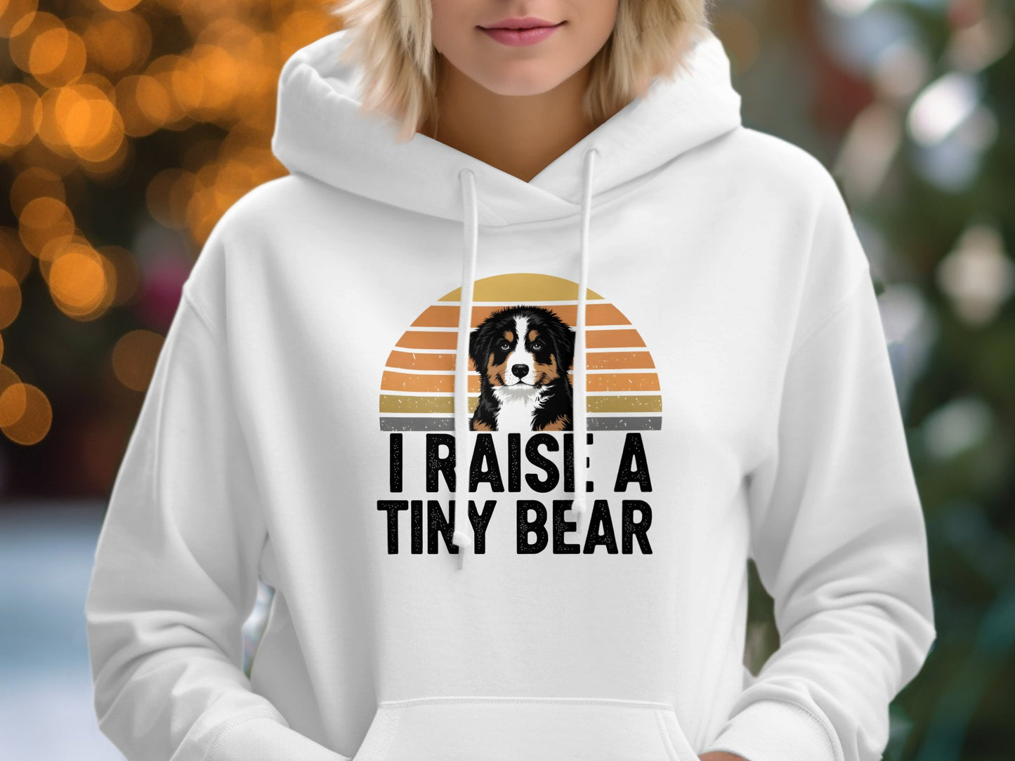 I Raise A Tiny Bear Hoodie product type