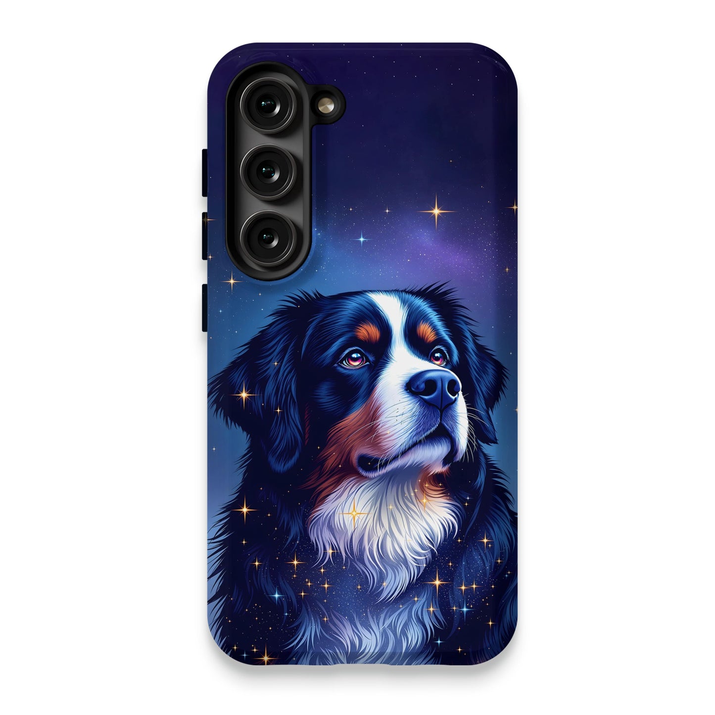 Starry Night Bernese Mountain Dog Phone Case product