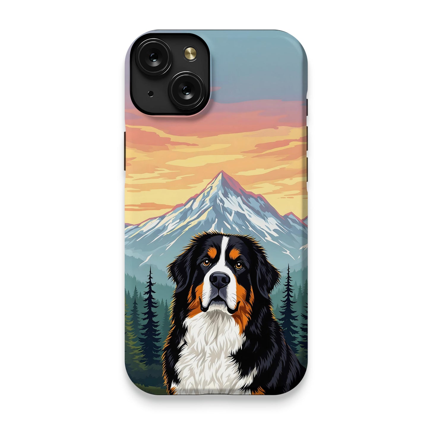 Majestic Mountain Dog iPhone Case product