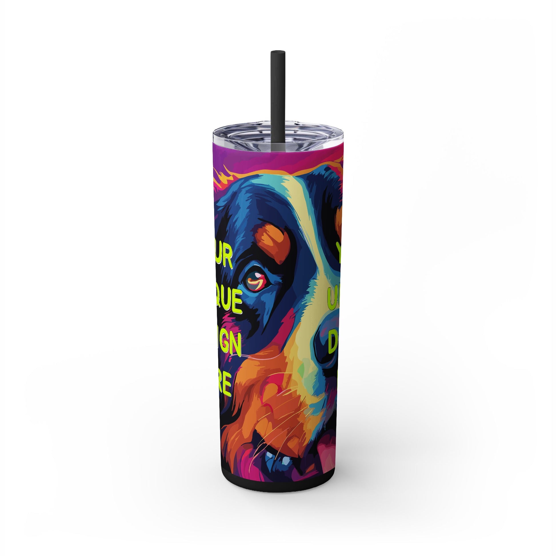Your Unique Design Here Dog Face Tumbler product
