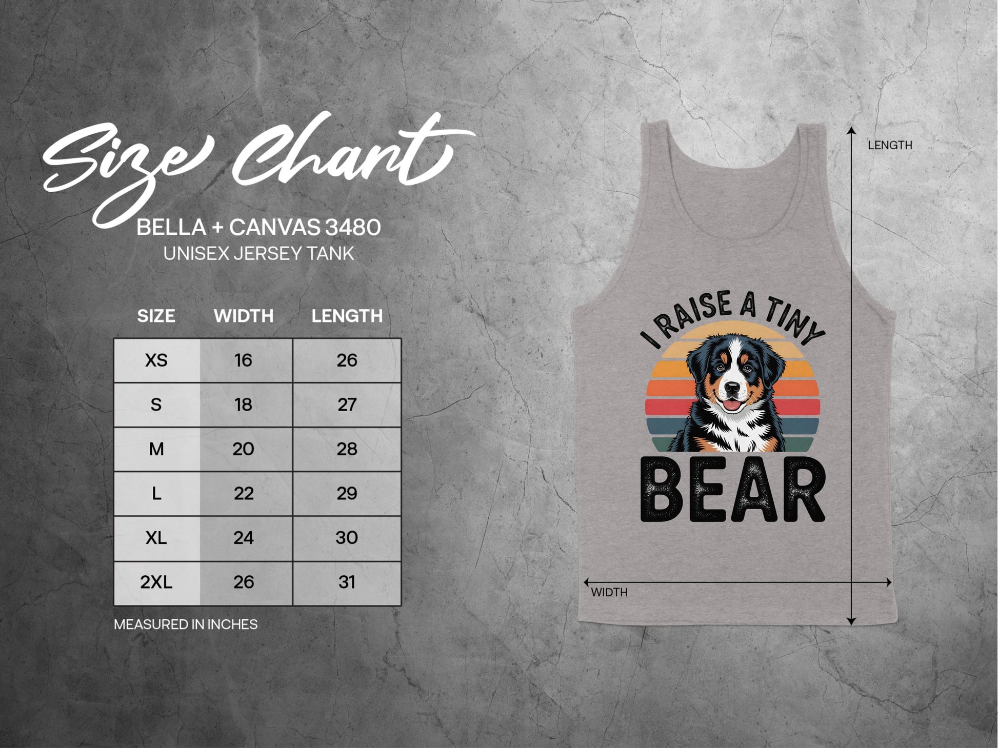 I Raise a Tiny Bear Unisex Jersey Tank product