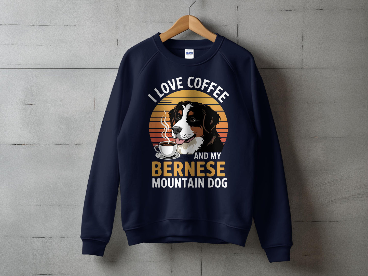 I Love Coffee and My Bernese Mountain Dog product type