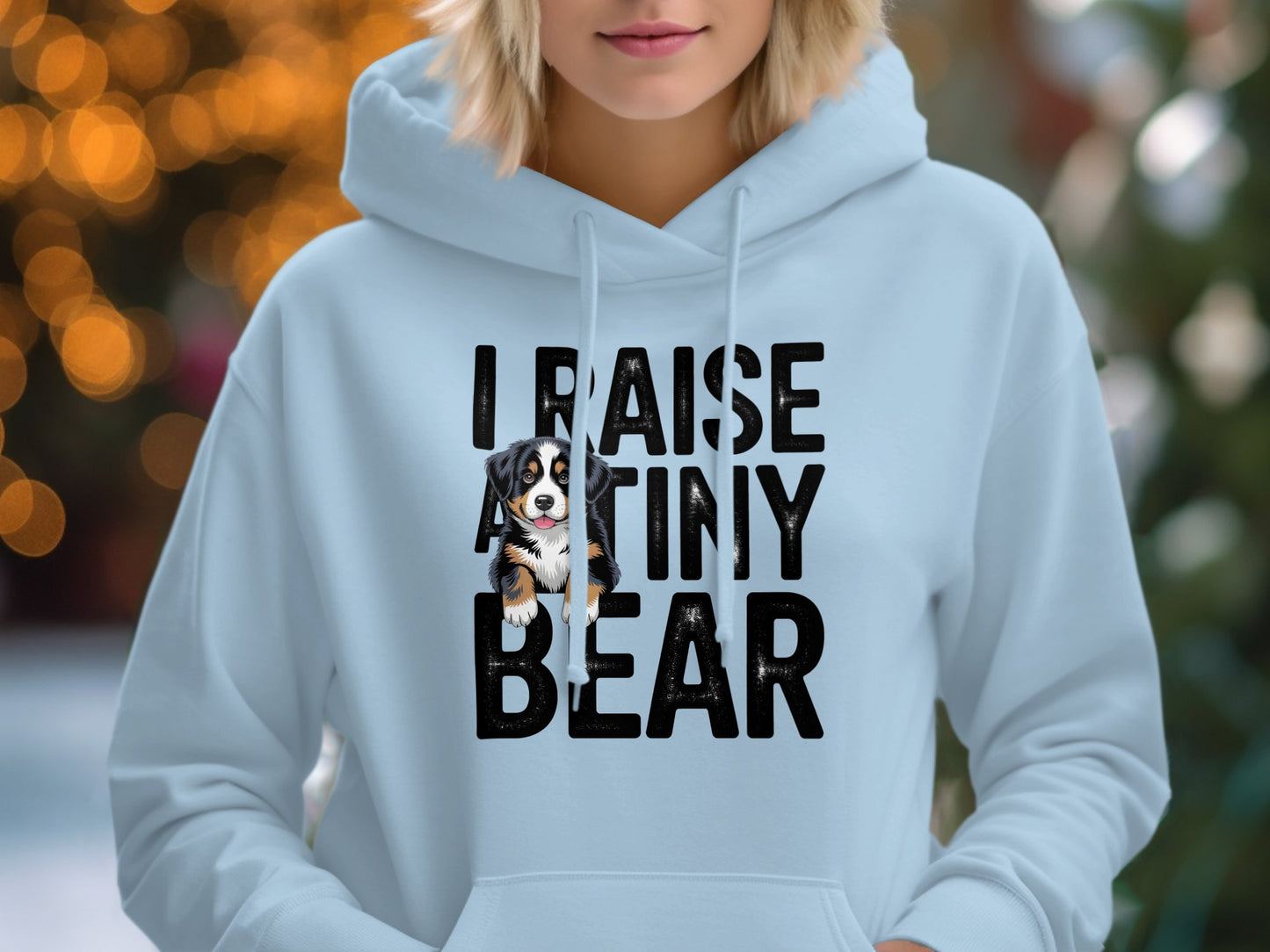 I Raise A Tiny Bear Graphic Hoodie product type