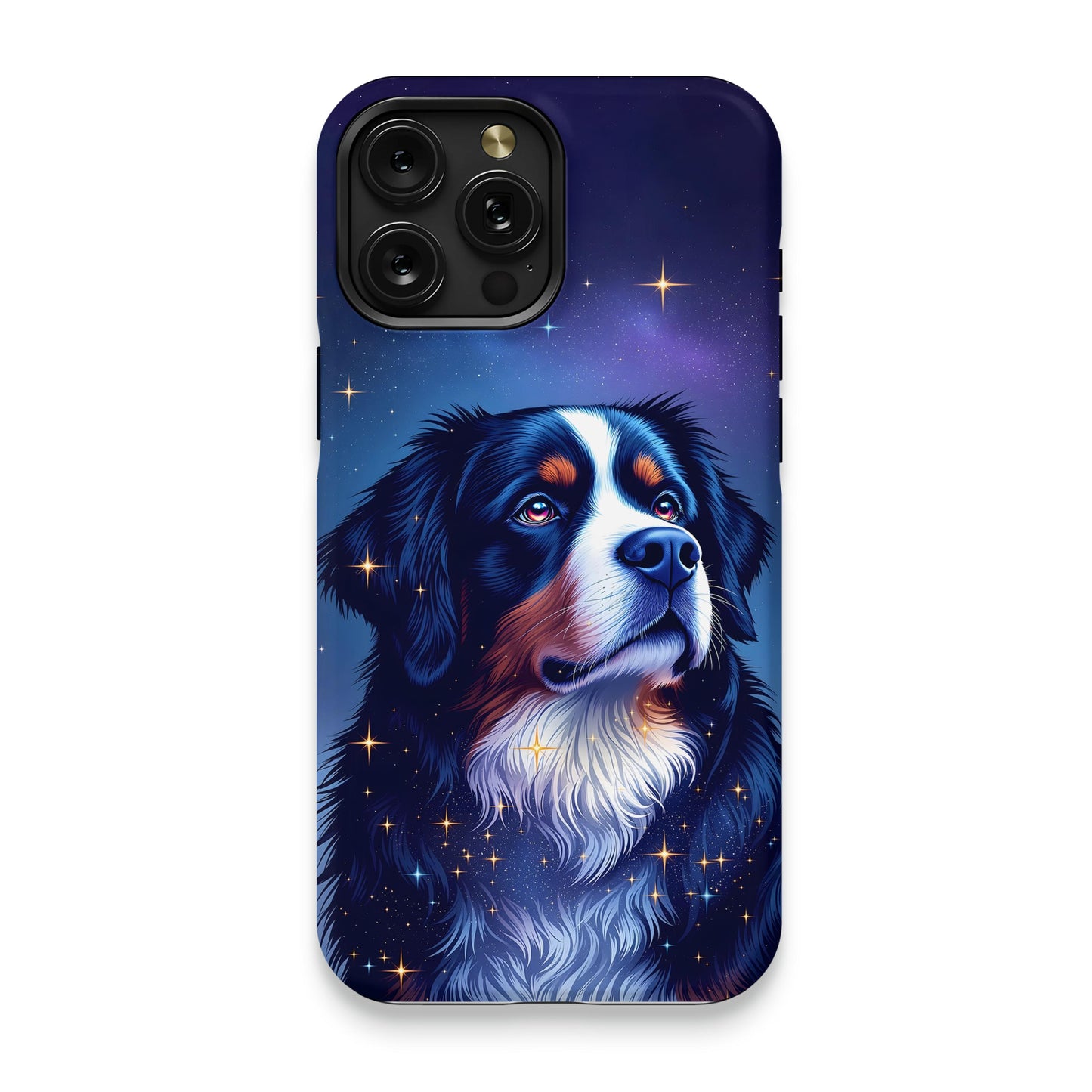 Starry Night Dog Themed Artwork Phone Case product type