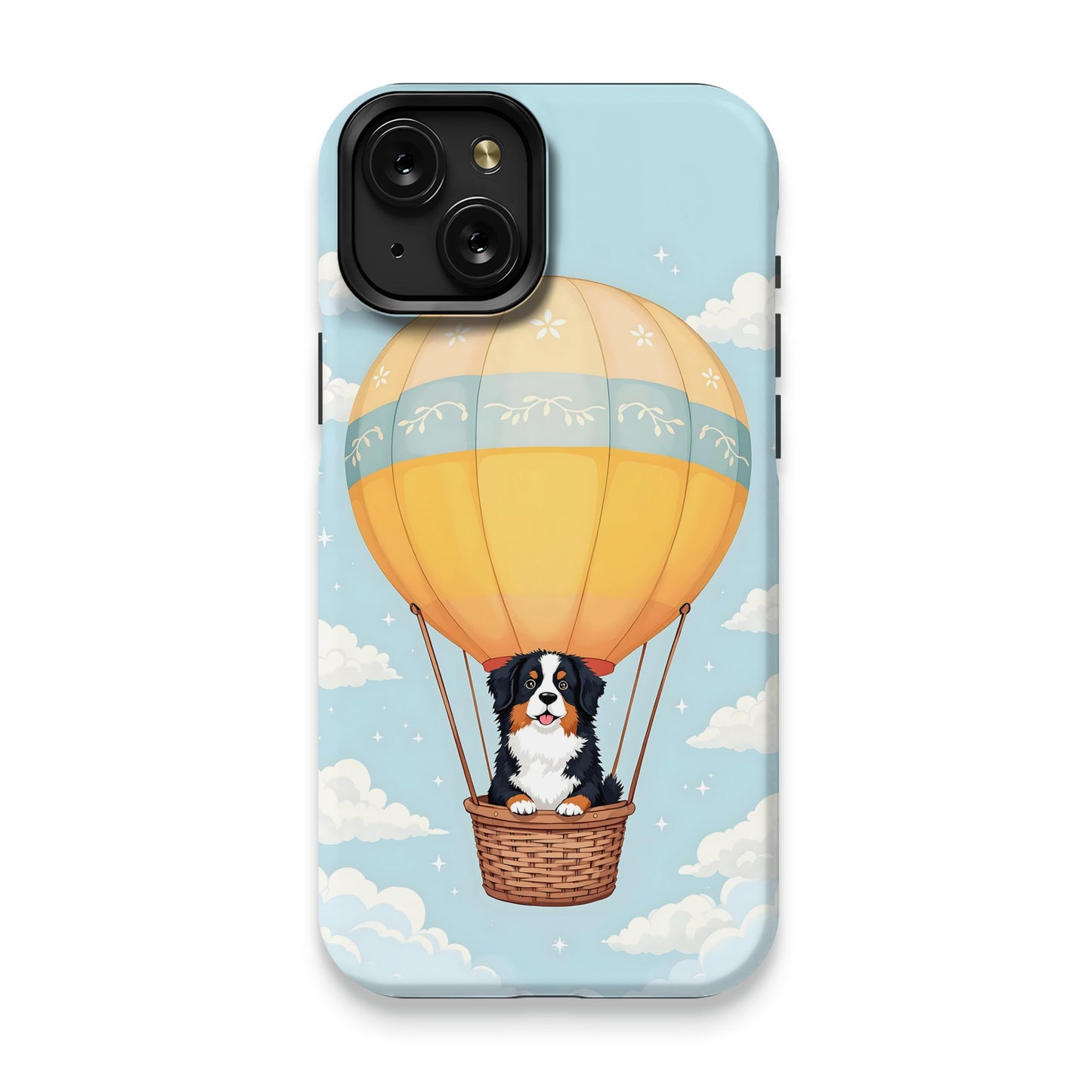 Adorable Dog in Hot Air Balloon Phone Case product type
