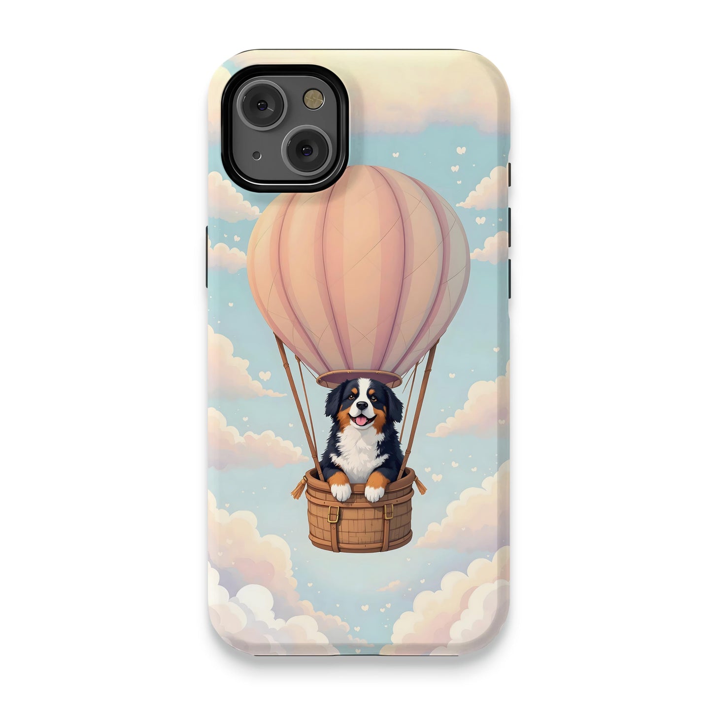 Cute Dog in Hot Air Balloon iPhone Case product type