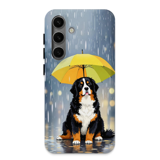 Cute Dog with Umbrella Design Phone Case product