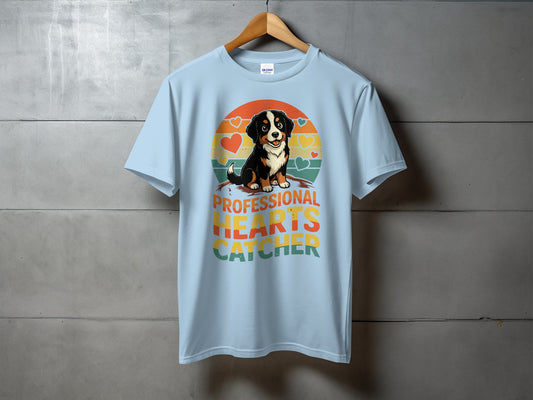 Professional Hearts Catcher Graphic T-Shirt