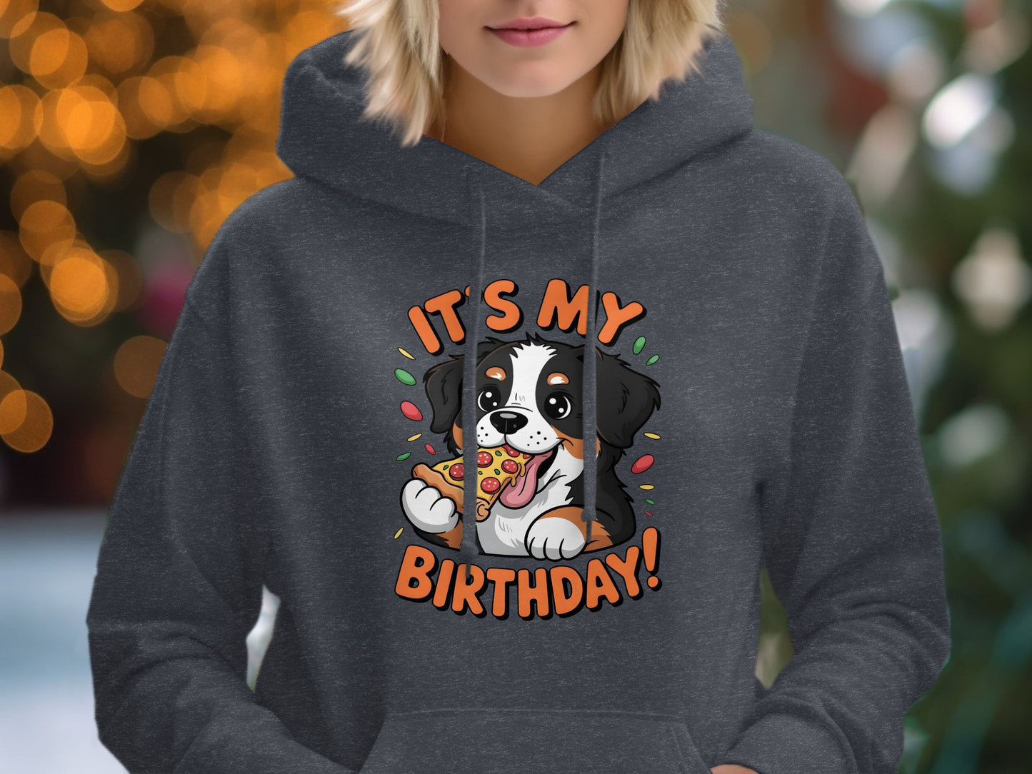 It's My Birthday Pizza Dog Hoodie product