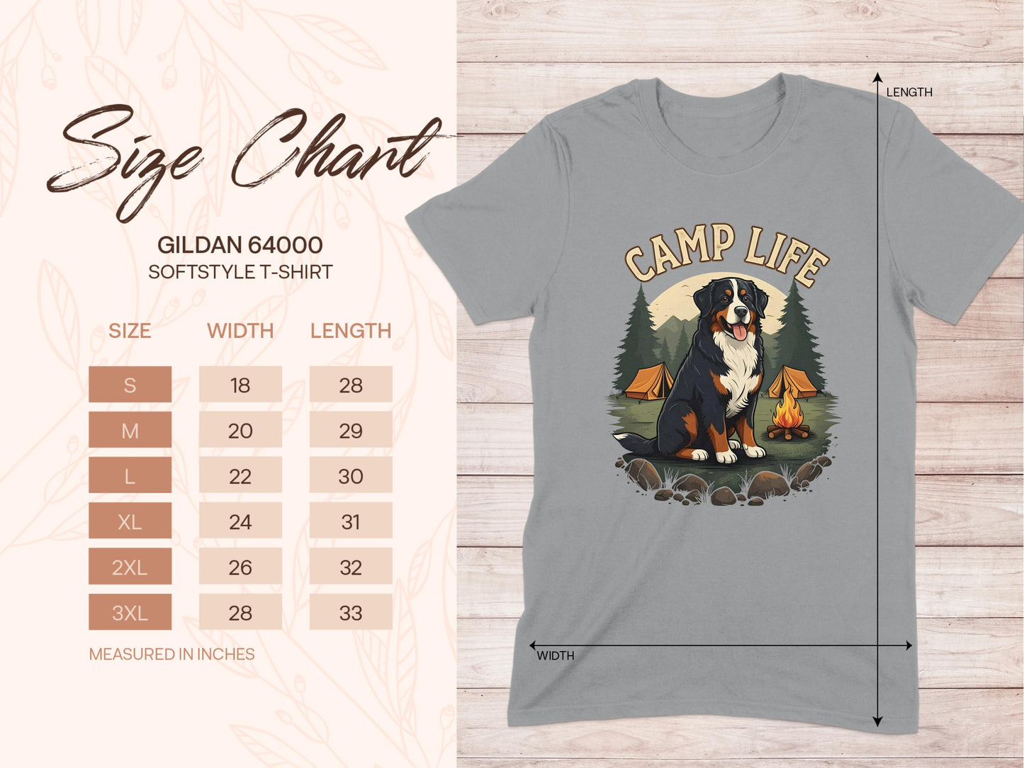 Camp Life Dog Camping Theme T-Shirt product
