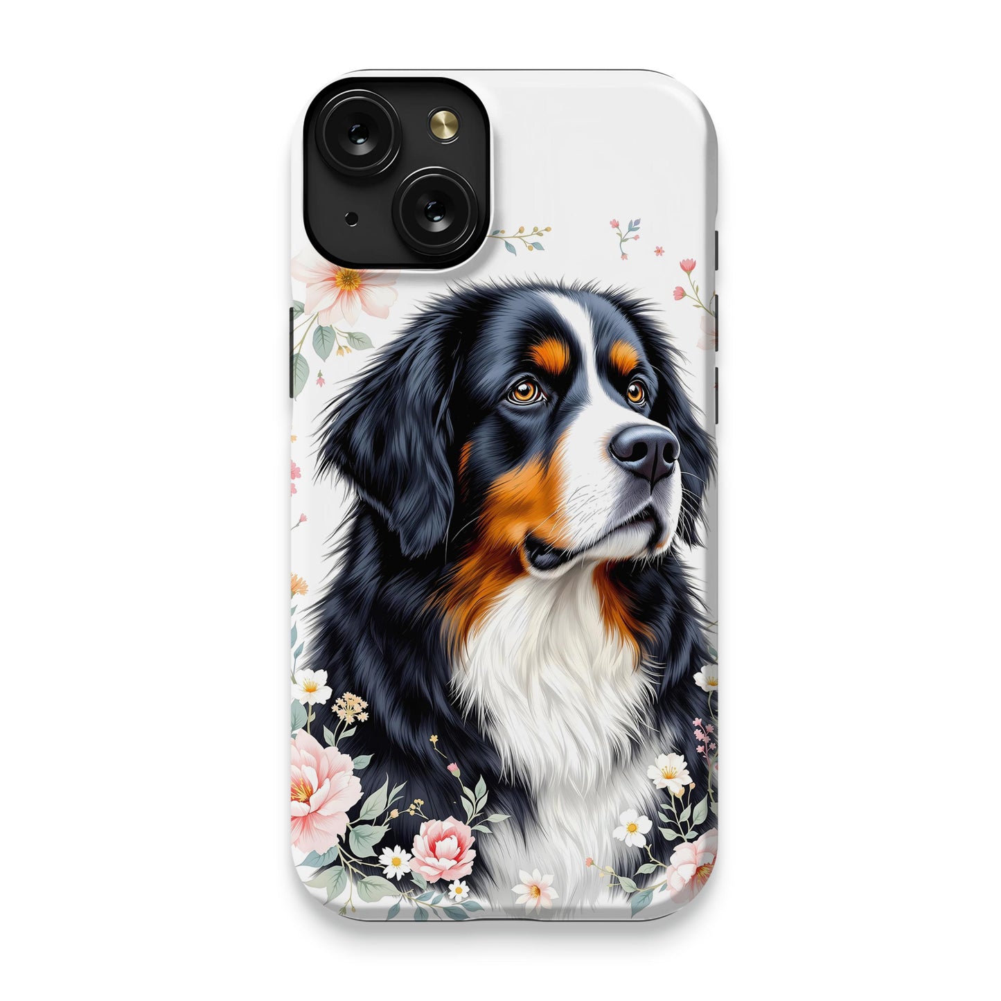 Beautiful Bernese Mountain Dog Design Phone Case product type