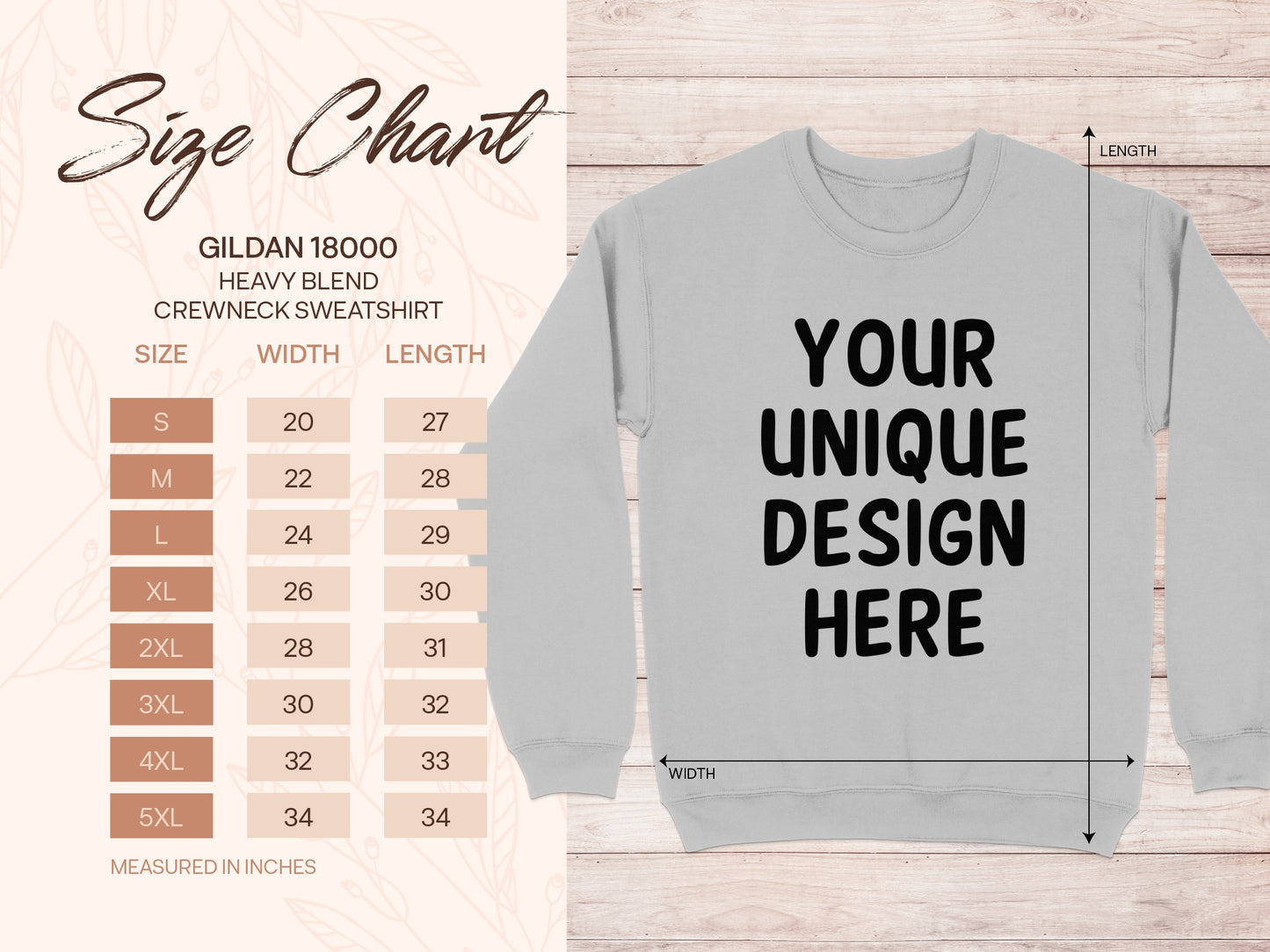 Your Unique Design Here Crewneck Sweatshirt product