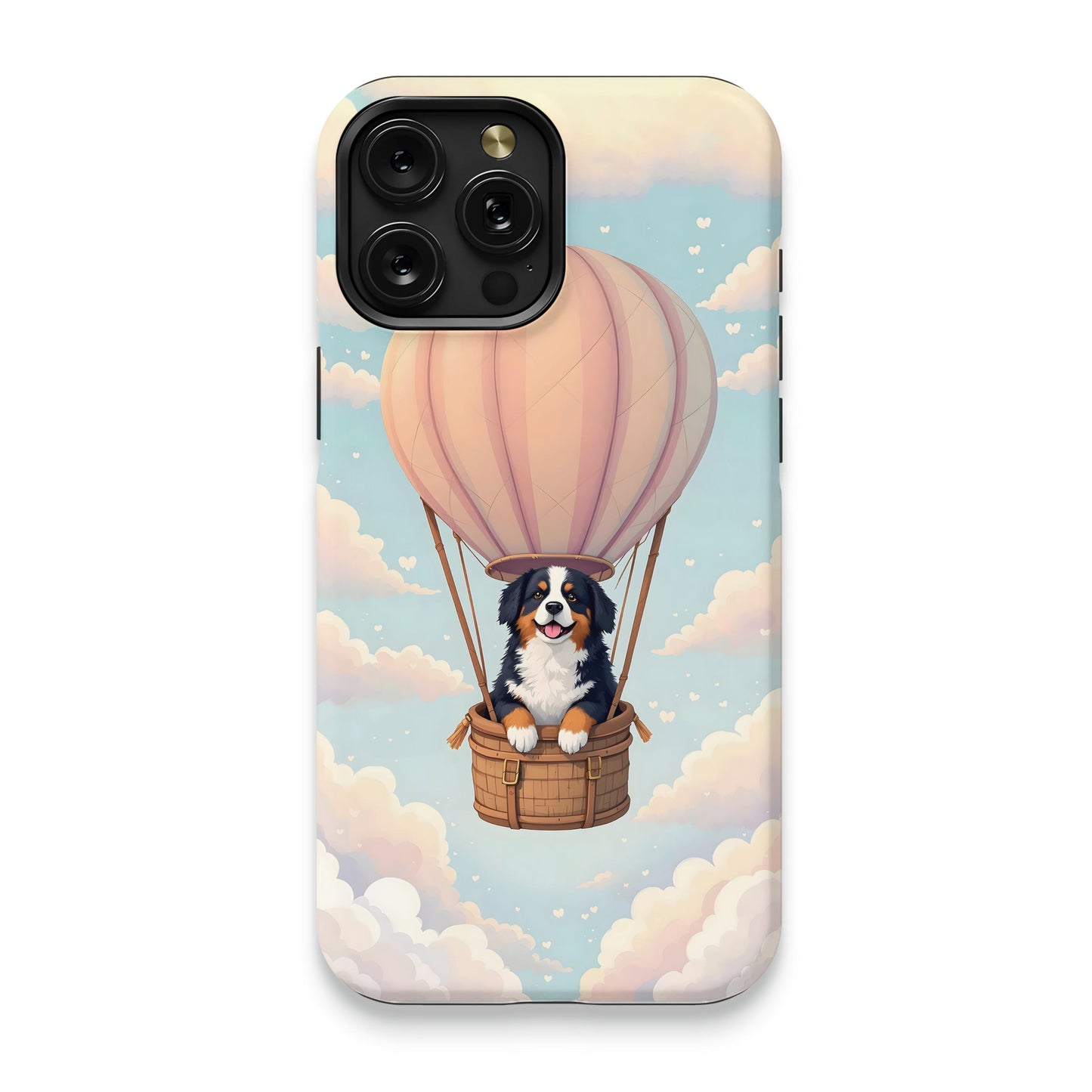 Hot Air Balloon Dog iPhone Protective Case product type