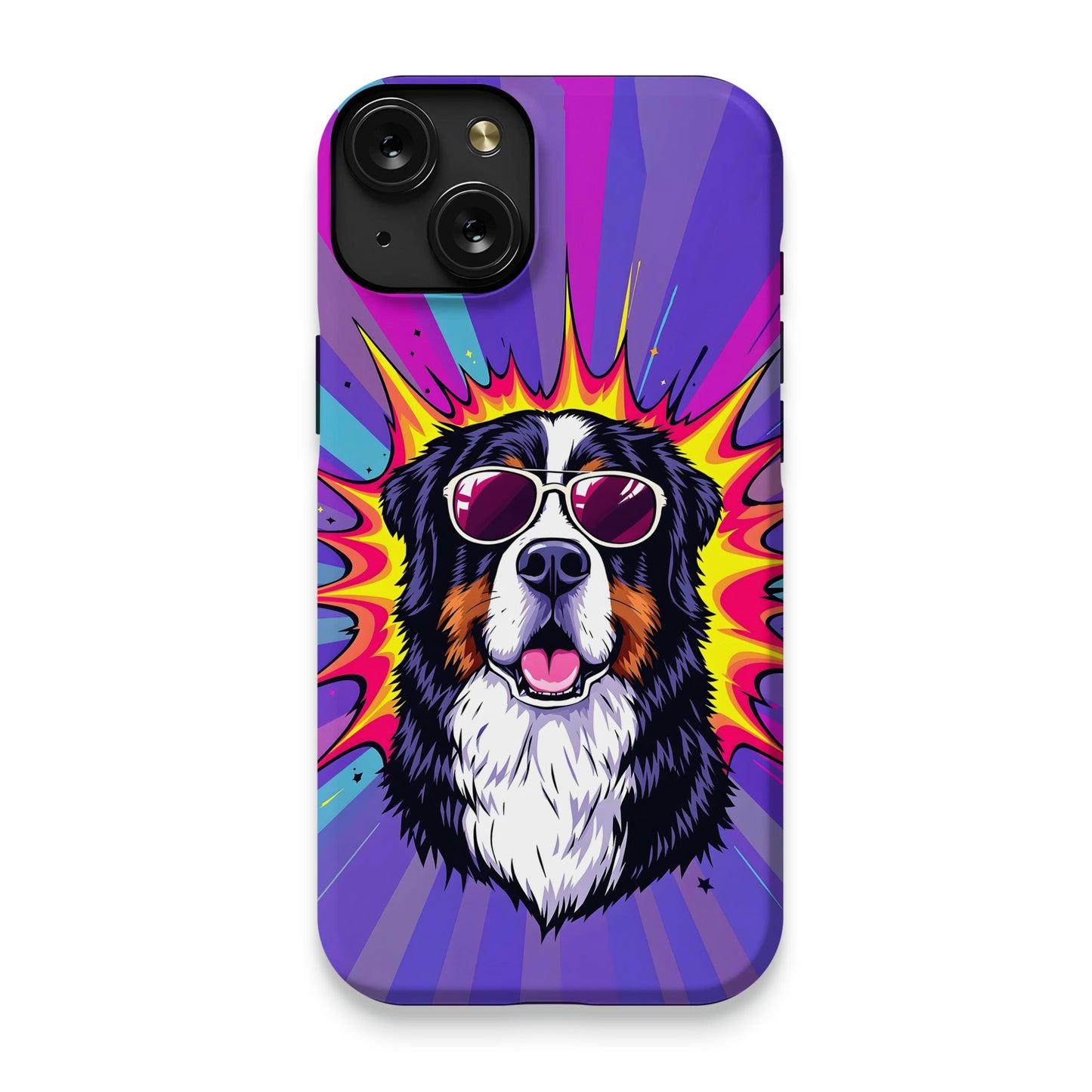 Colorful Explosion Dog Art Phone Case product