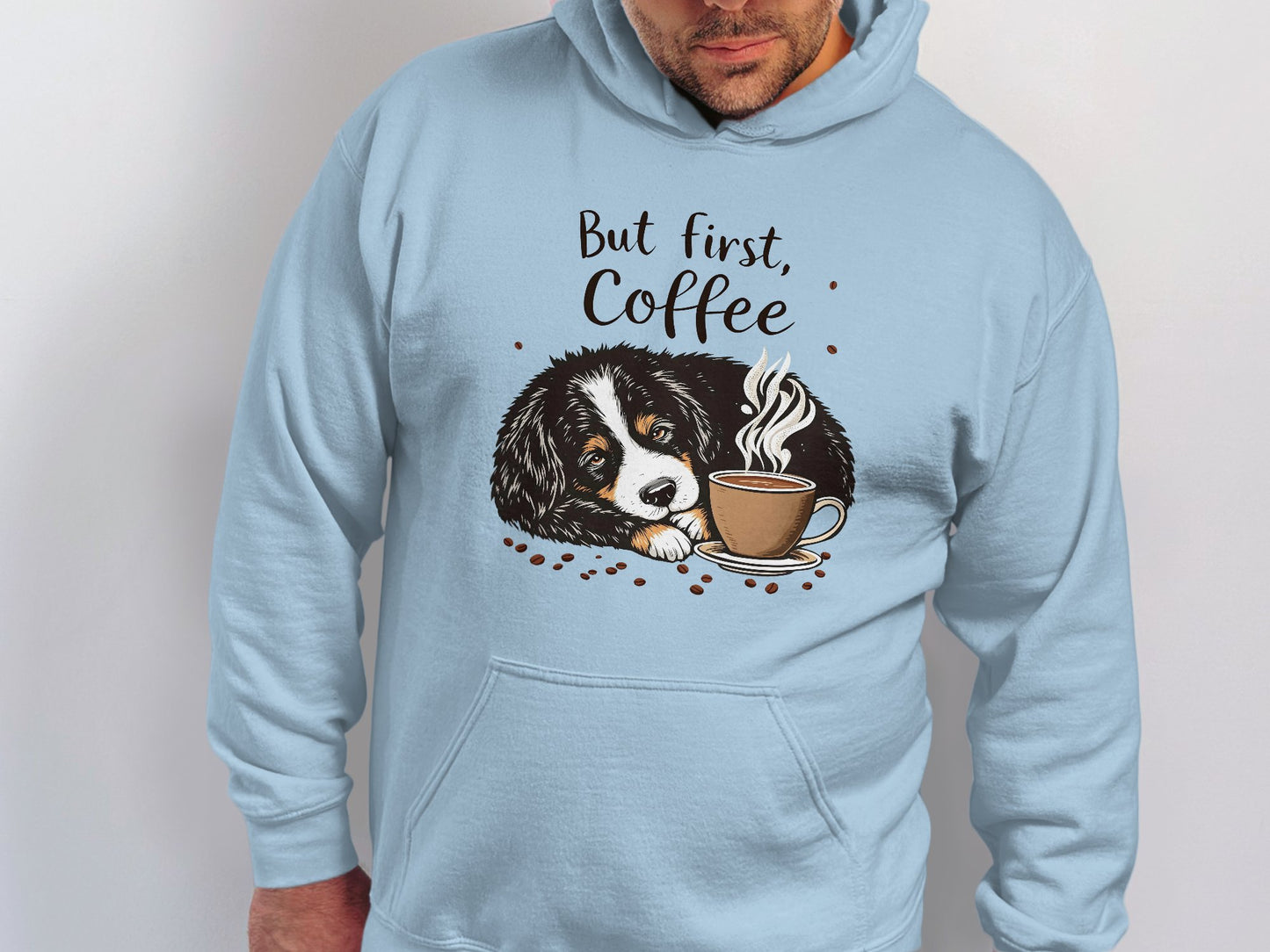 But First Coffee Dog with Cup Hoodie product