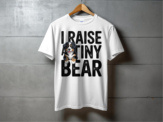 I Raise a Tiny Bear Graphic Printed T-Shirt product type