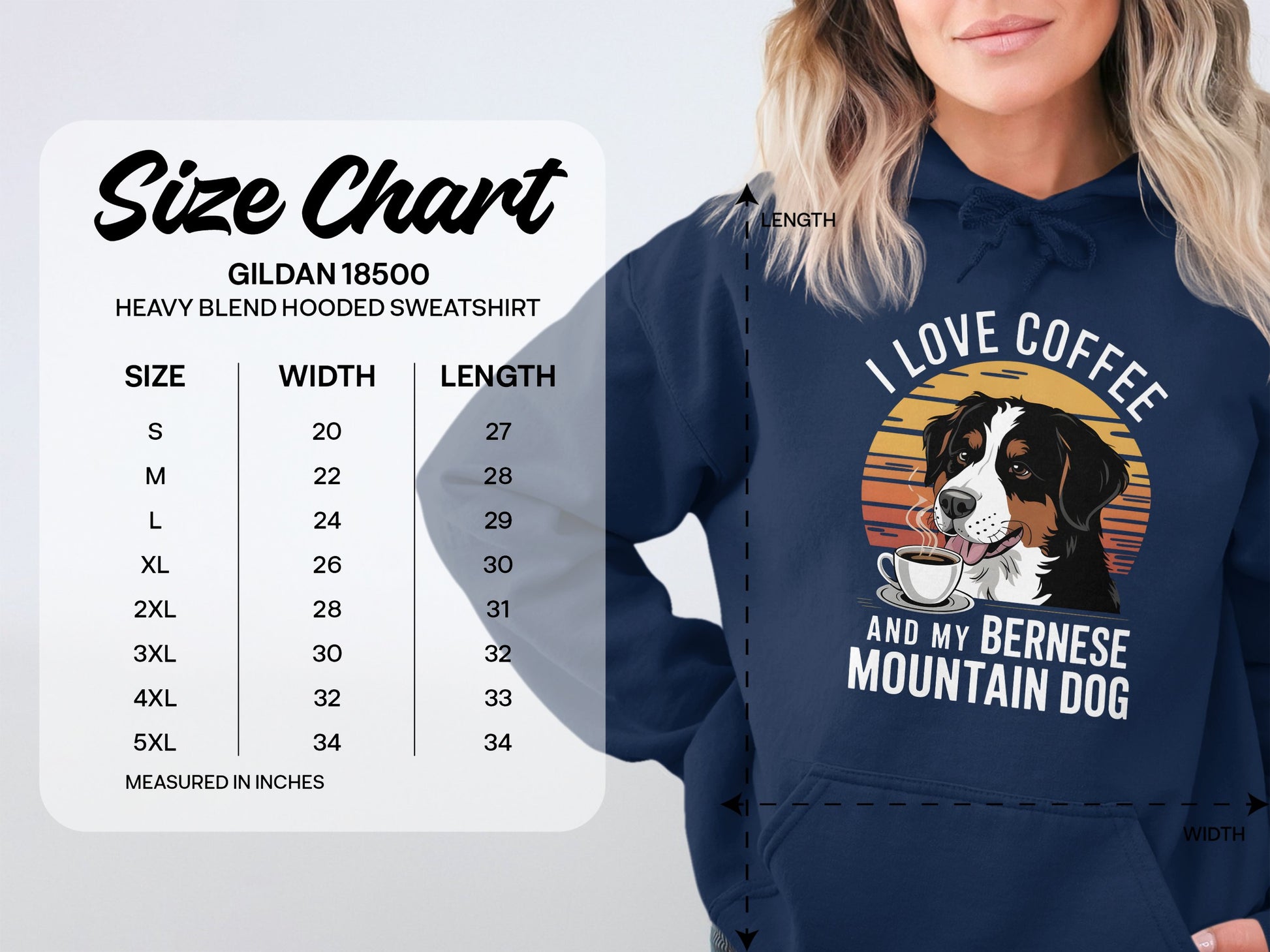 I Love Coffee and My Bernese Mountain Dog product type