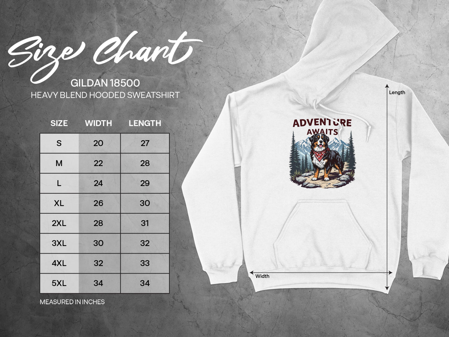 Adventure Awaits Hoodie Comfortable and Stylish product type