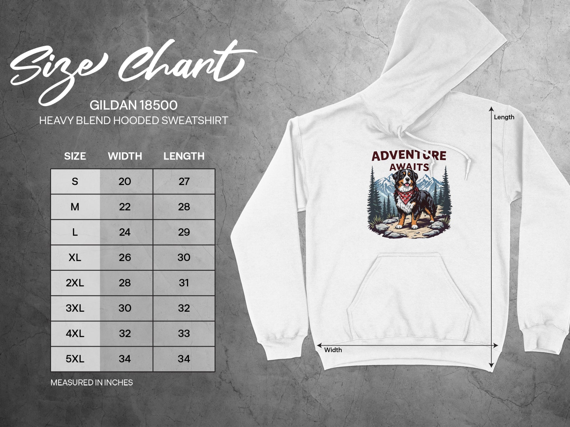 Adventure Awaits Hoodie Comfortable and Stylish product type