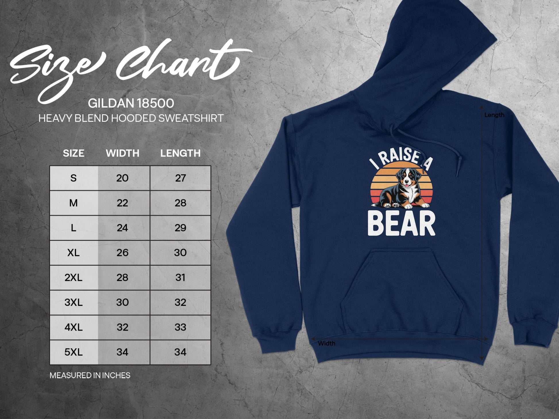 I Raise a Bear Hooded Sweatshirt product