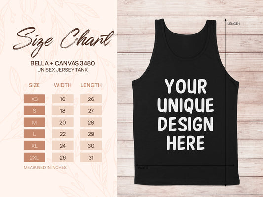 Your Unique Design Here Unisex Jersey Tank product