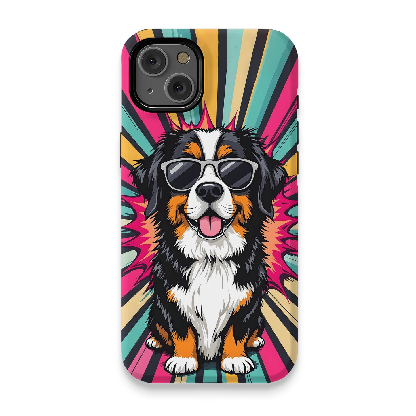 Cool Dog Wearing Sunglasses Design Phone Case product
