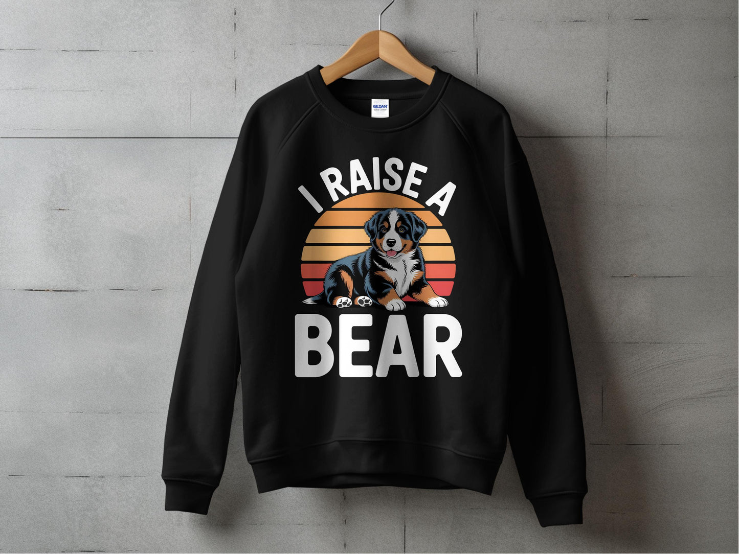 I Raise A Bear Graphic Sweatshirt product
