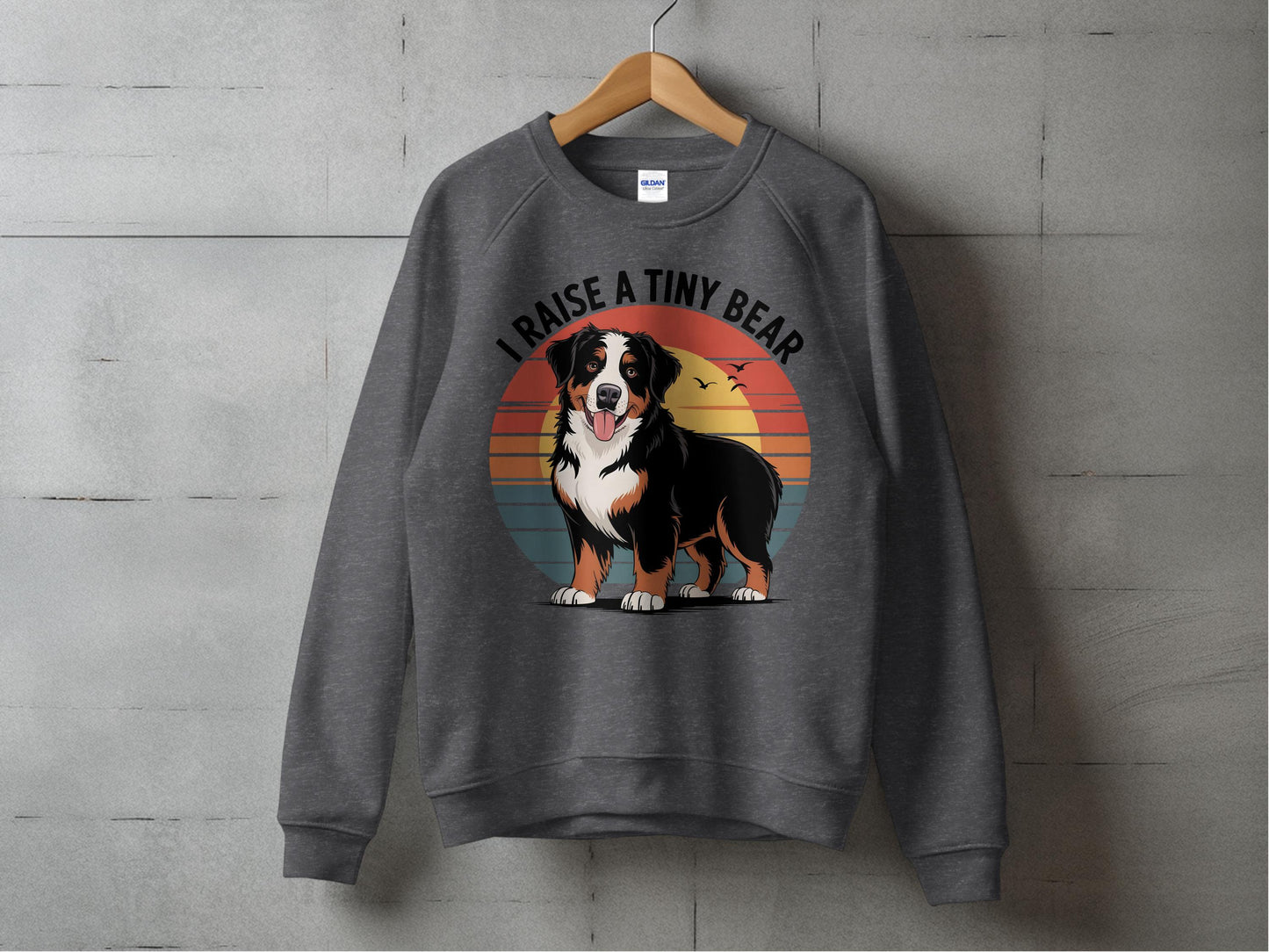I Raise A Tiny Bear Cute Dog Lover Sweater product