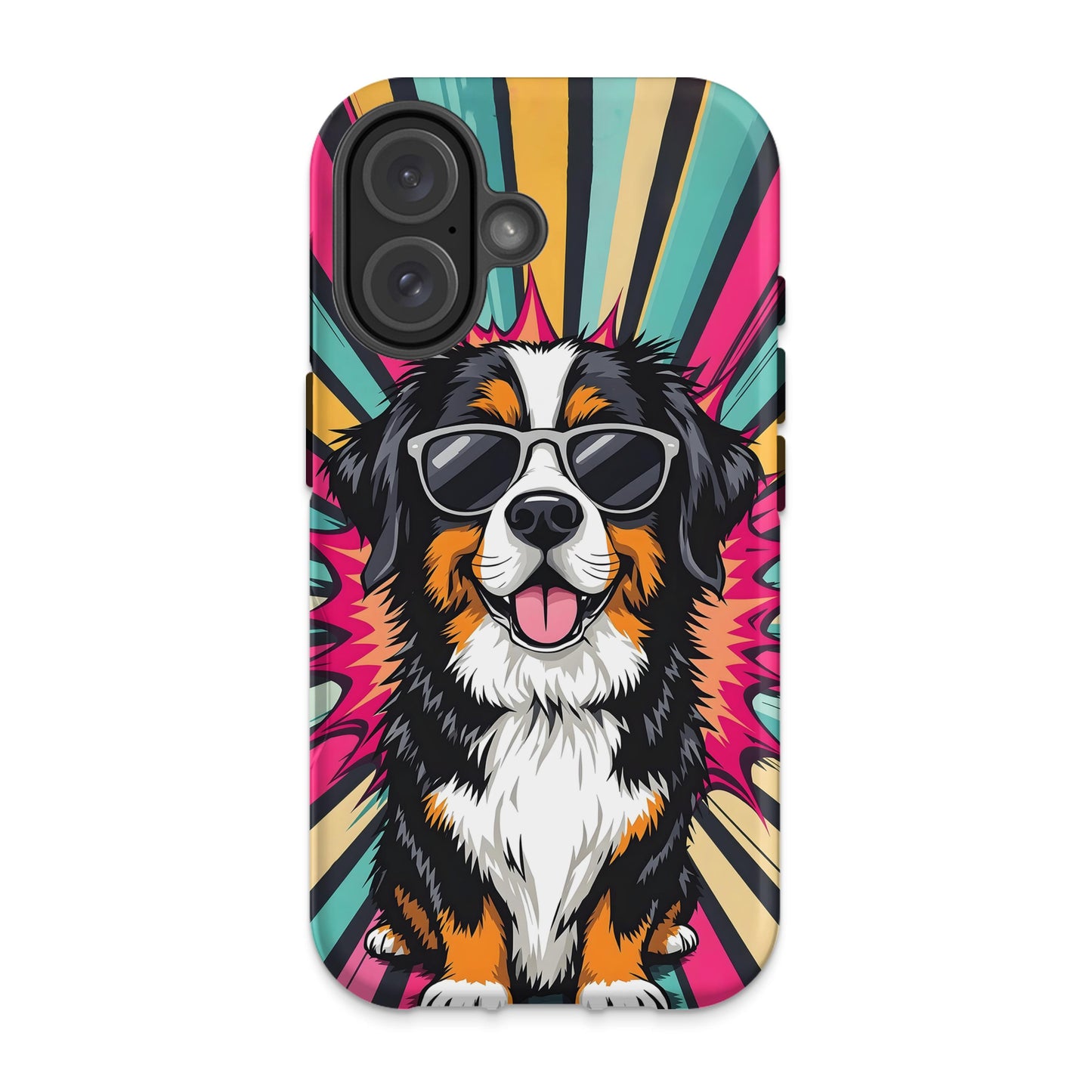 Cool Cartoon Dog Wearing Sunglasses Phone Case product