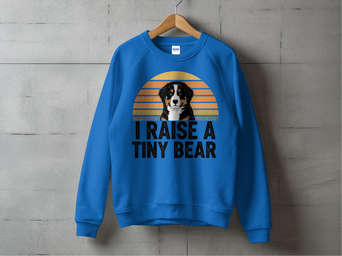 I Raise A Tiny Bear Graphic Sweatshirt product type