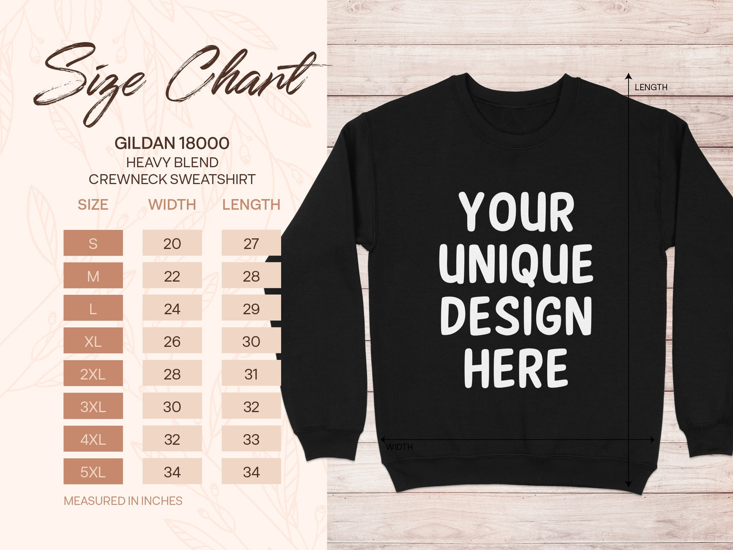 Your Unique Design Here Crewneck Sweatshirt product