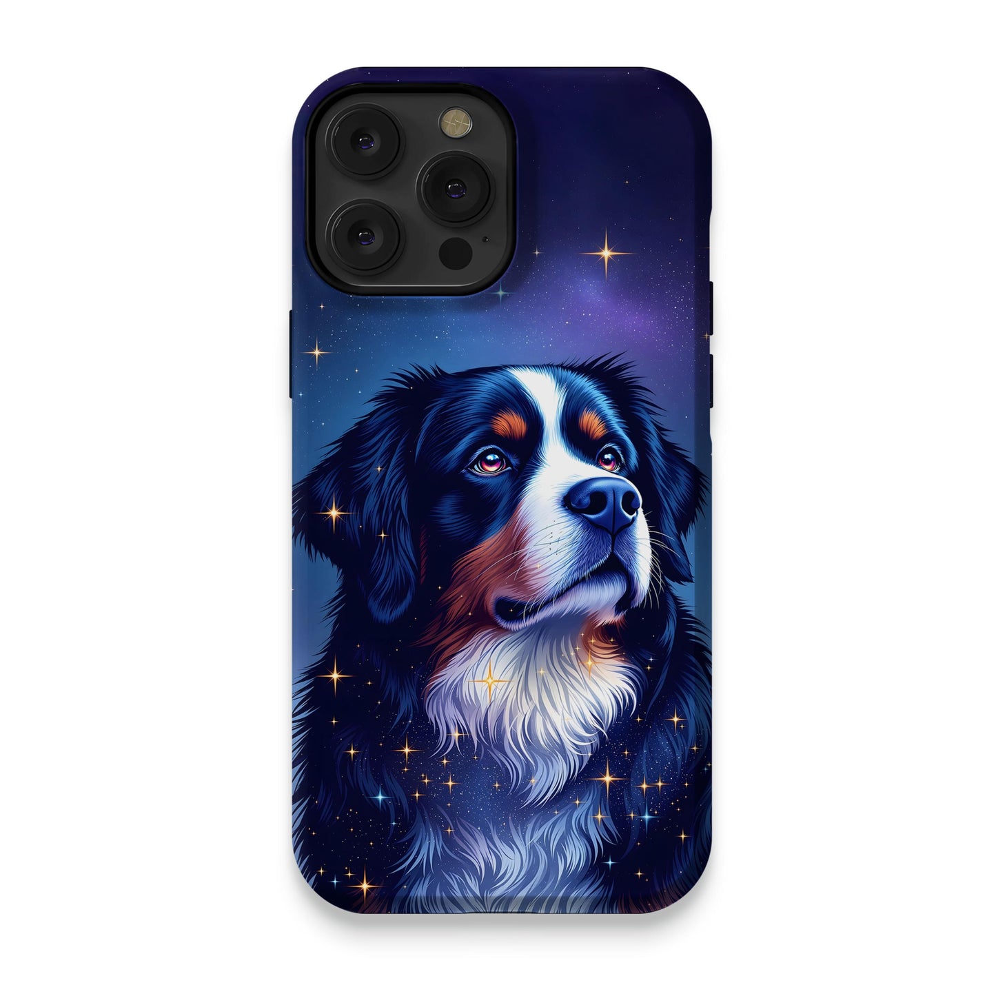 Majestic Starry Sky Dog Portrait Phone Case product type