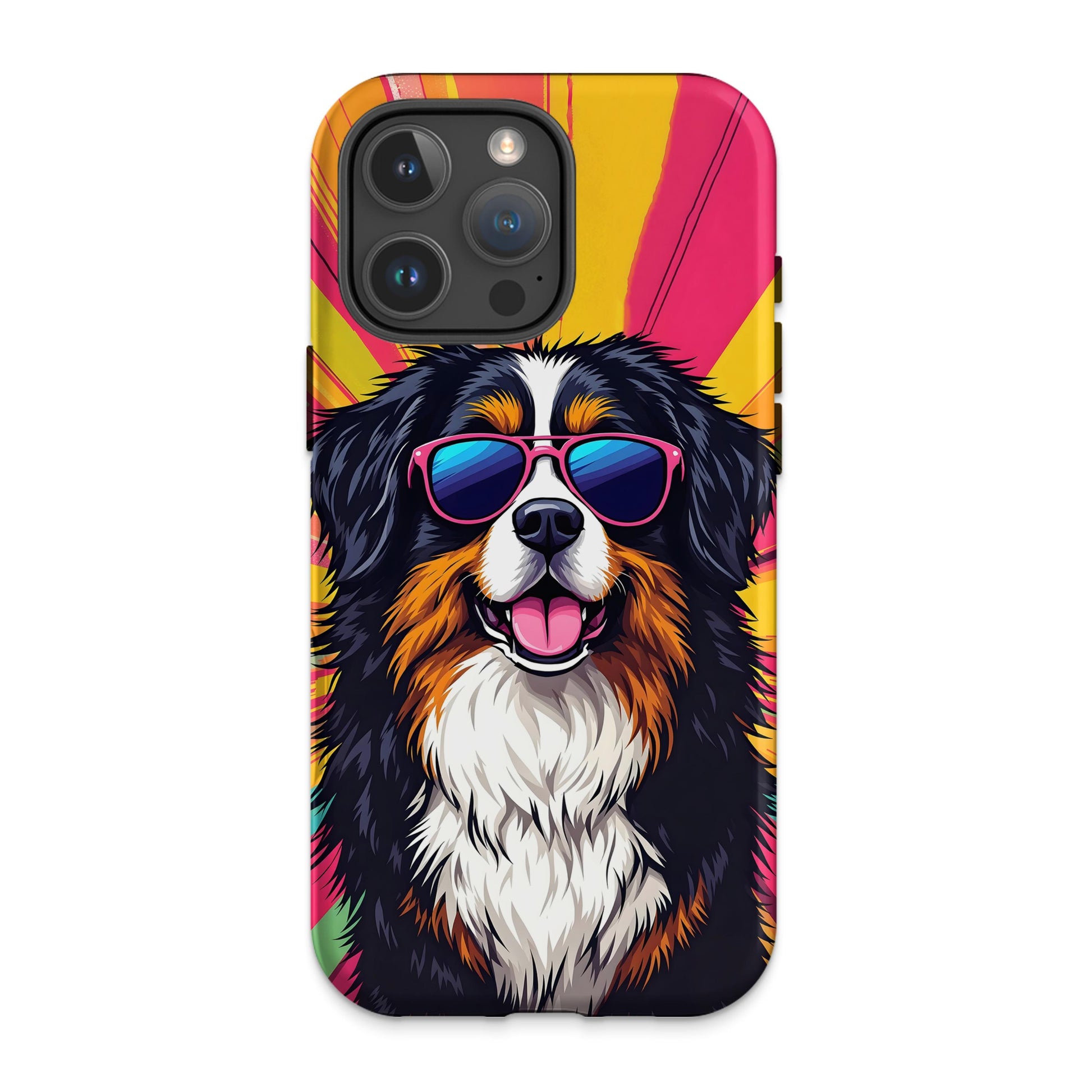 Stylish Dog With Sunglasses Phone Case product