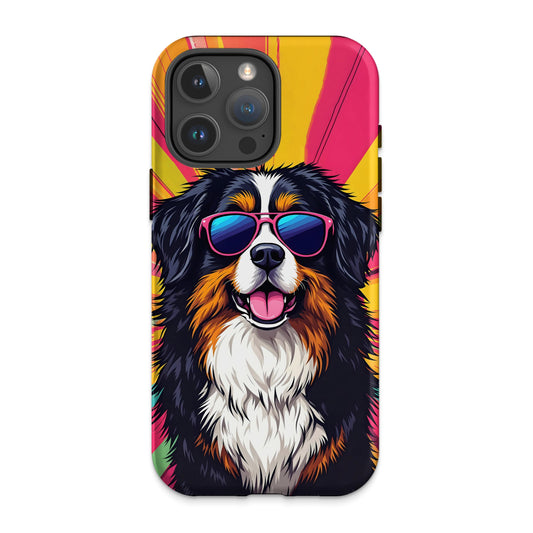 Stylish Dog With Sunglasses Phone Case product