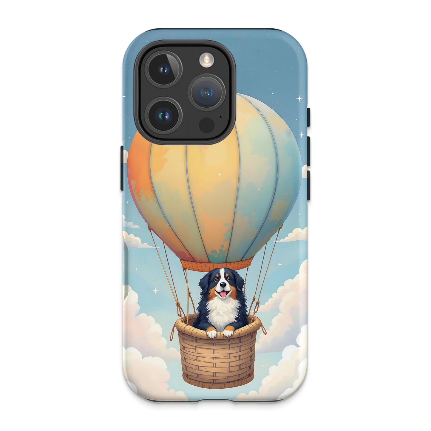 Adorable Dog in Hot Air Balloon Phone Case product type