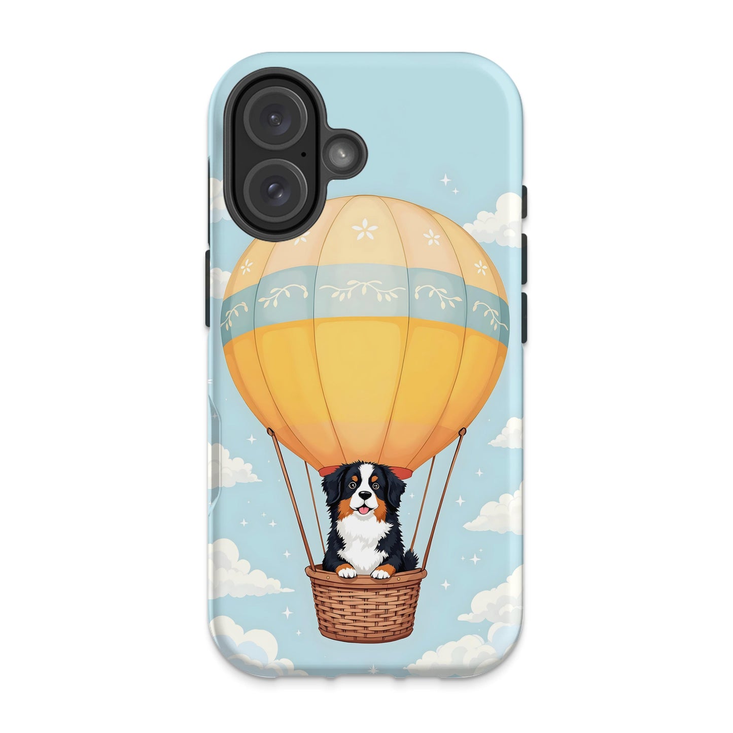 Hot Air Balloon Dog iPhone Case Cute Illustration product type