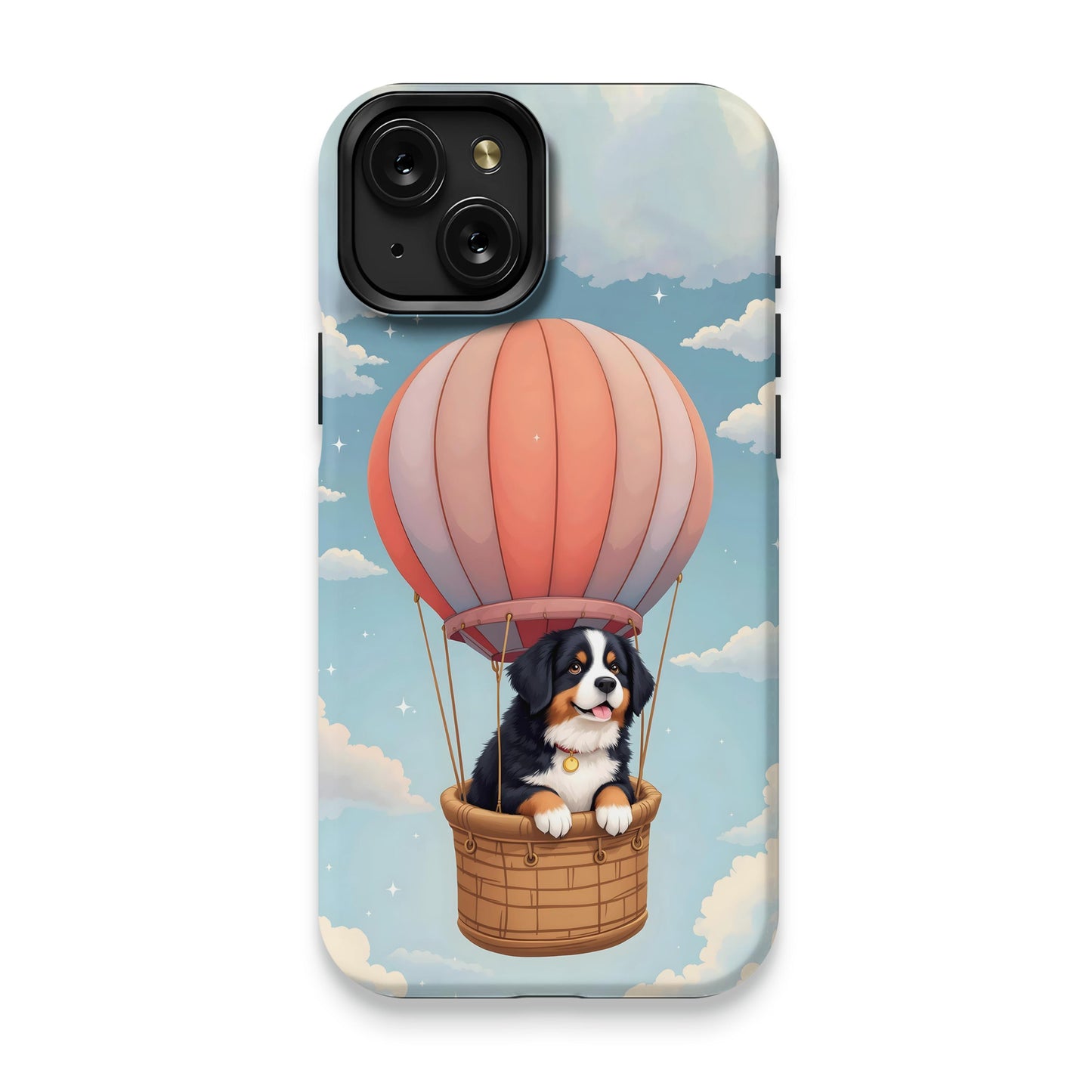 Adorable Dog in Hot Air Balloon Phone Case product type